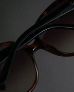 "Dior" Oversized tortoiseshell square sunglasses
