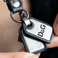 "DOLCE & GABBANA" Dog tag＆sword motif combination necklace