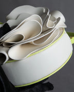 "Kate Spade" 3D rose design round hand bag