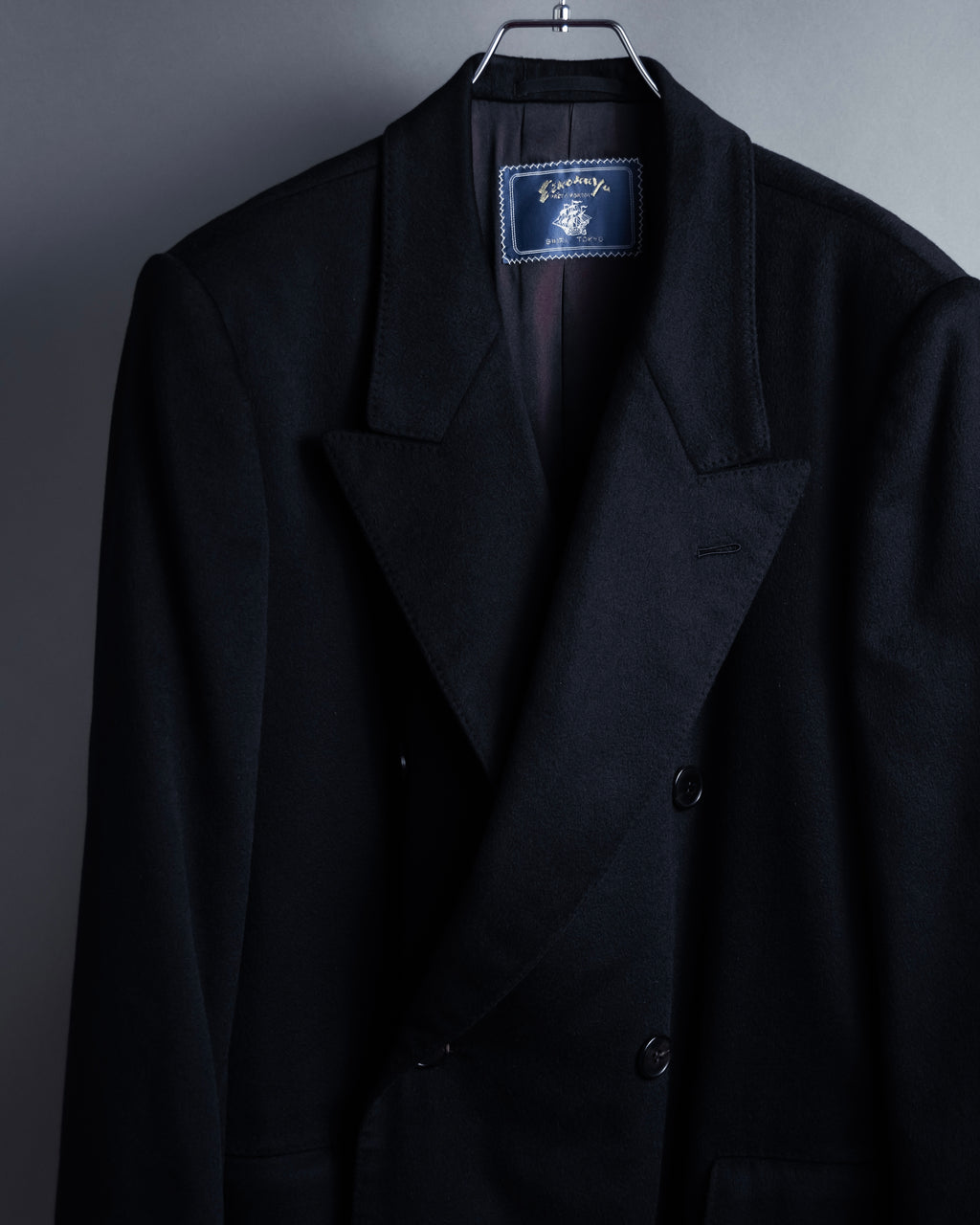 "英國屋" British-made 100% cashmere chester coat
