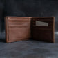 "BOTTEGA VENETA" Braided design leather bifold wallet