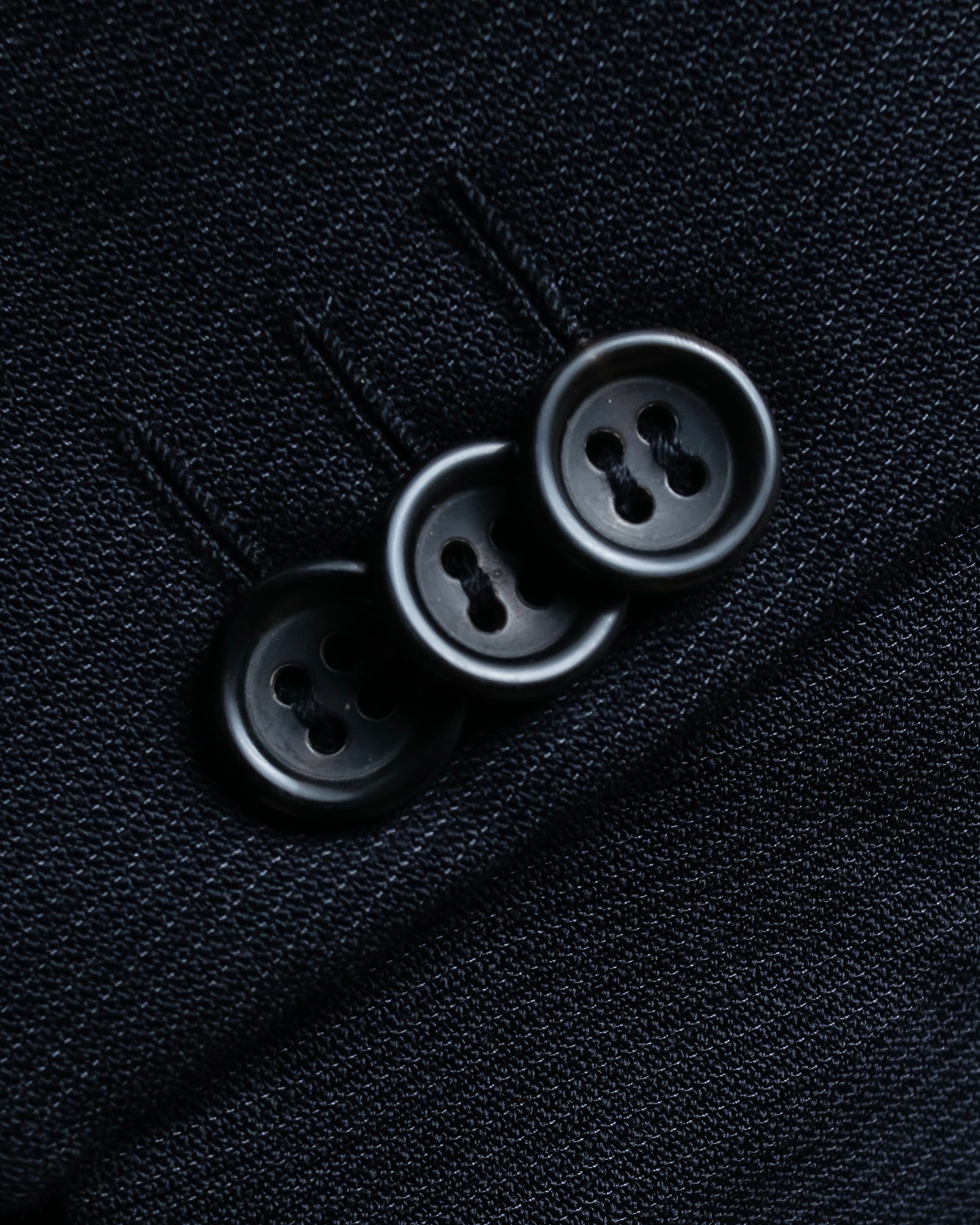 "GIORGIO ARMANI" Beautiful drape navy wool set up