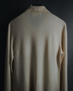 "Salvatore Ferragamo" 2000’s virgin wool knit shirt