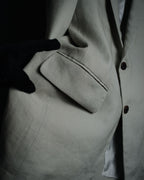 “PRADA” 10’s Linen tailored suit set