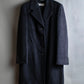 "Max Mara" Straight line silhouette single breasted chester coat