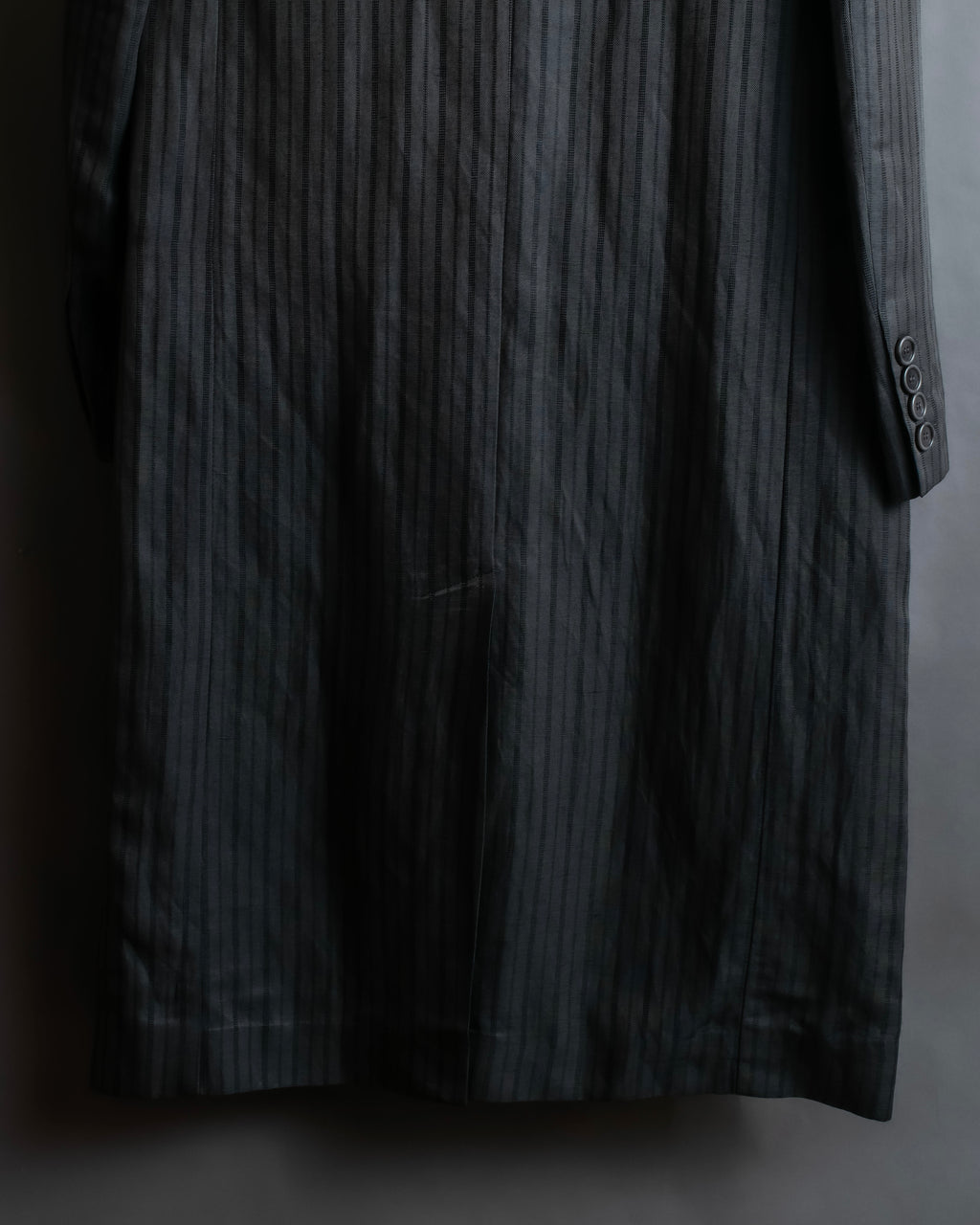 "Acne Studios" Antique design long striped coat