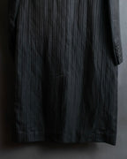 "Acne Studios" Antique design long striped coat
