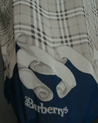 "Burberrys" 80's-90's Lightweight checked scarf