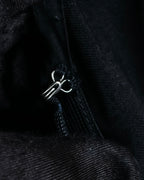 "LIMI feu" Knitted lace design belted sleeveless dress