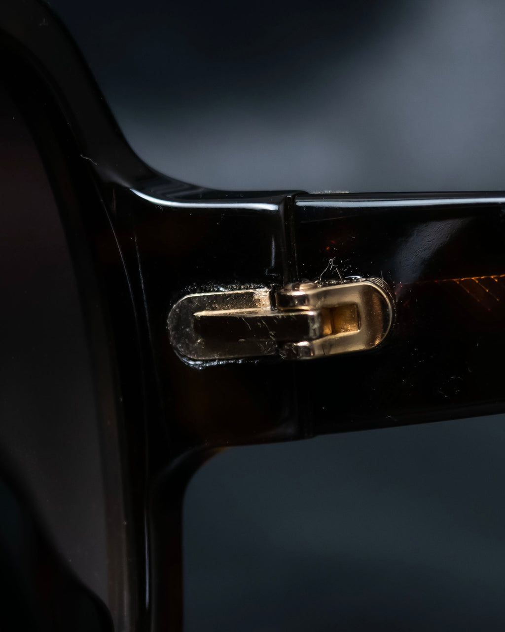 "GUCCI" Dark brown GG accent sunglasses