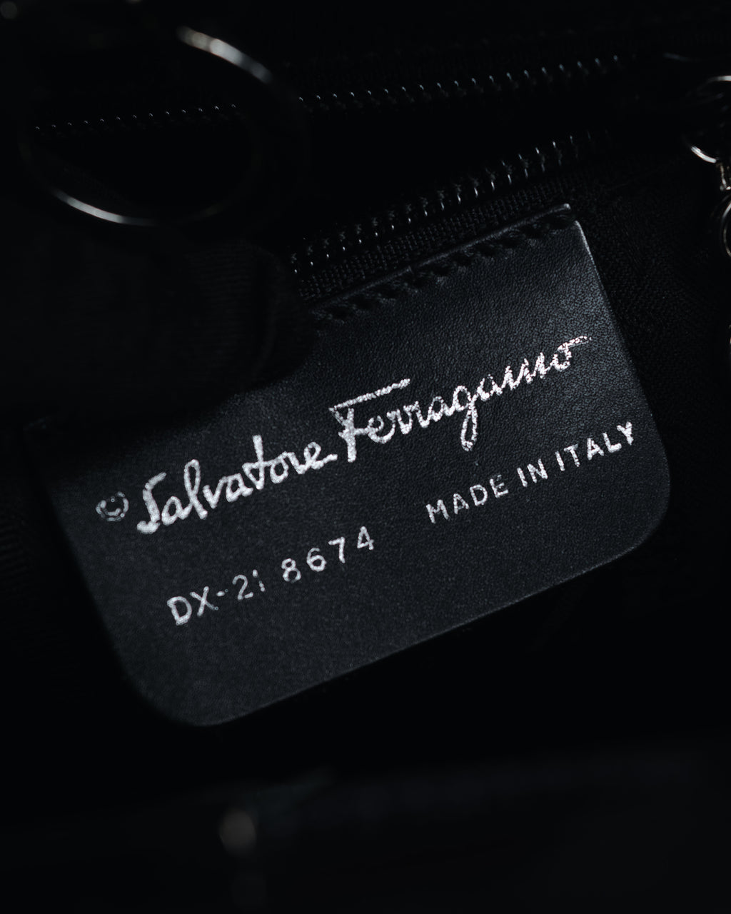 "Salvatore Ferragamo" 90’s structured gancini 2way top handle bag