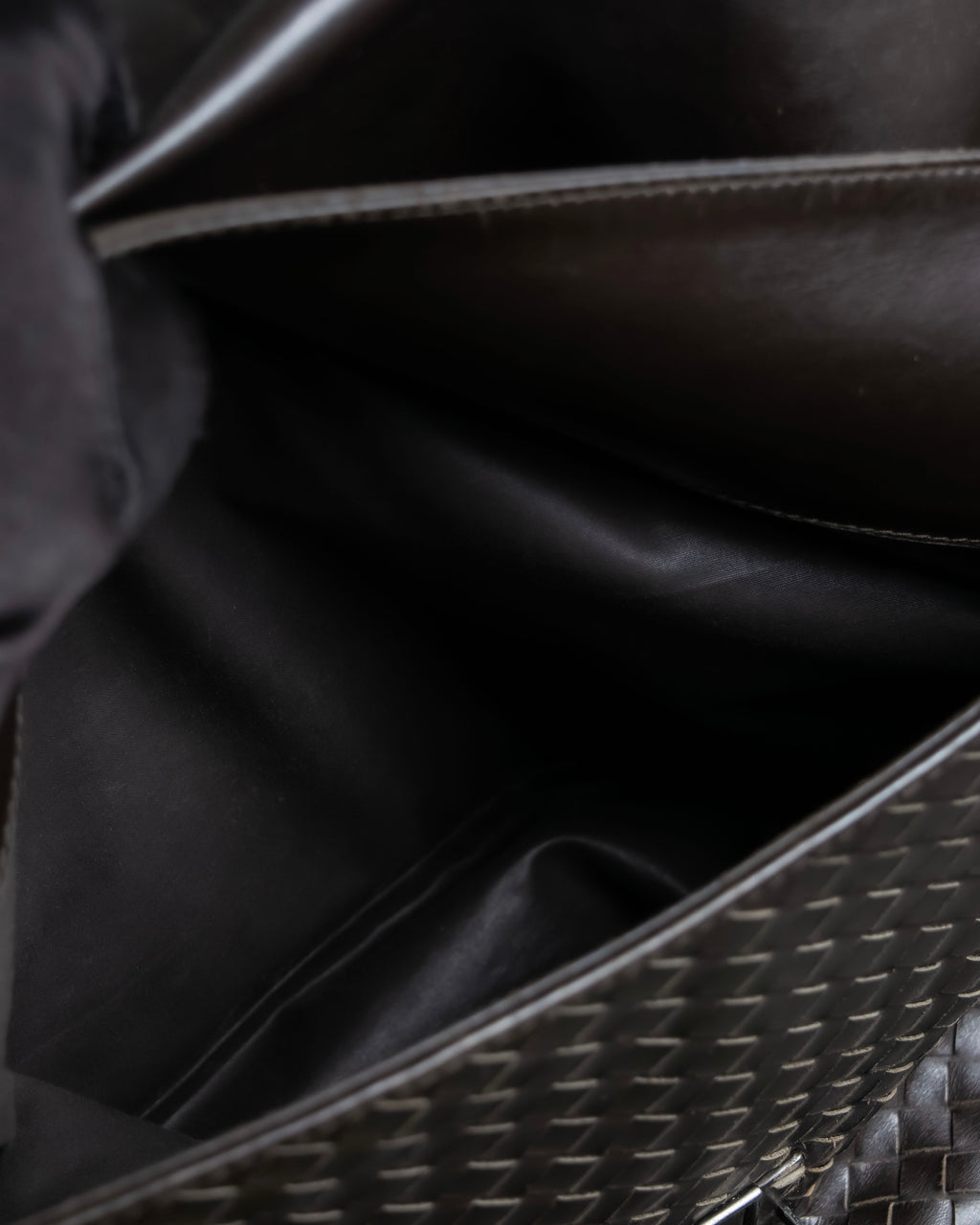 "BOTTEGA VENETA" Intrecciato design briefcase bag