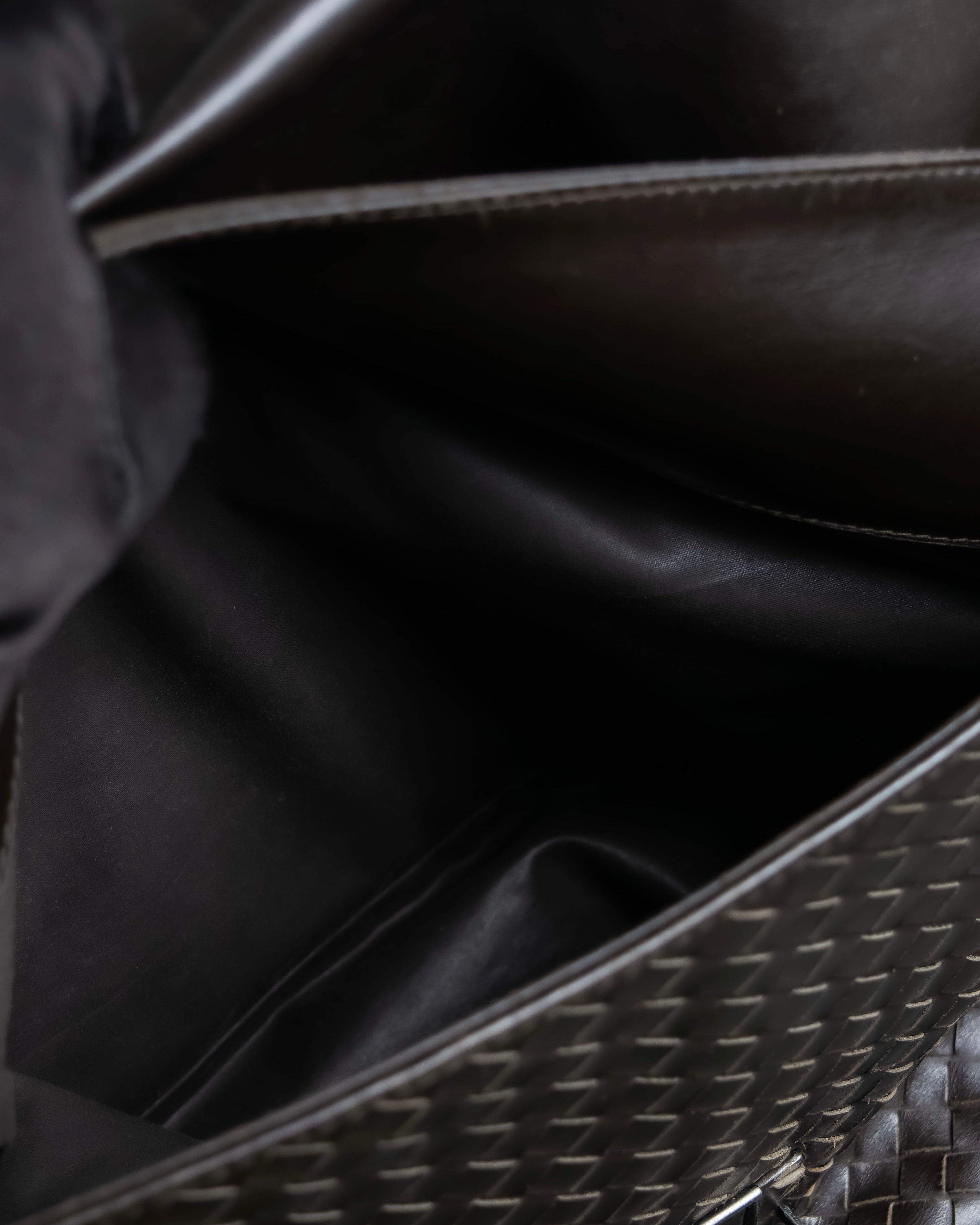 "BOTTEGA VENETA" Intrecciato design briefcase bag