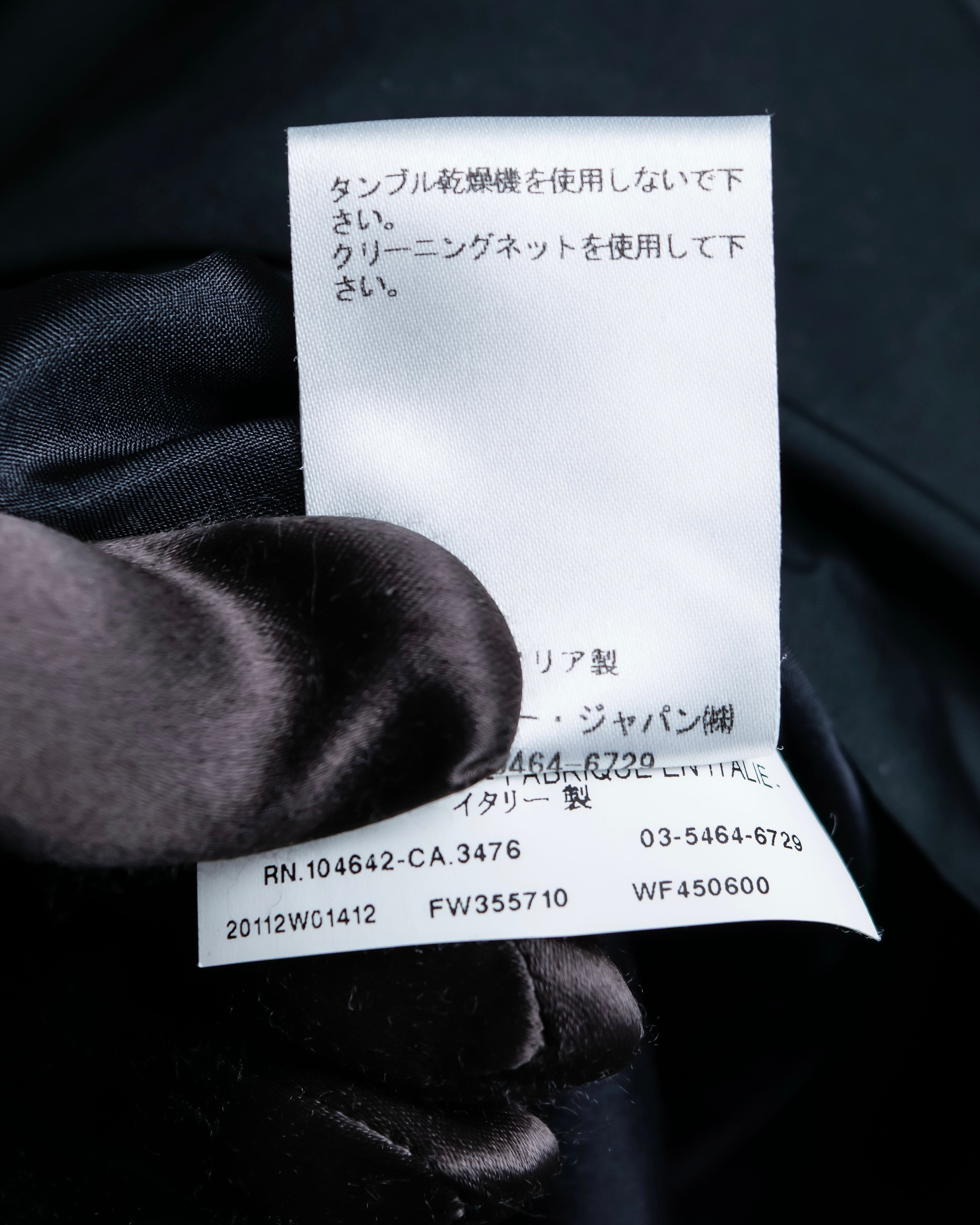 “JIL SANDER” Silk blended tight silhouette skirt