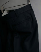 "YVES SAINT LAURENT" 00's shadow stripe pattern beautiful tailoring set up