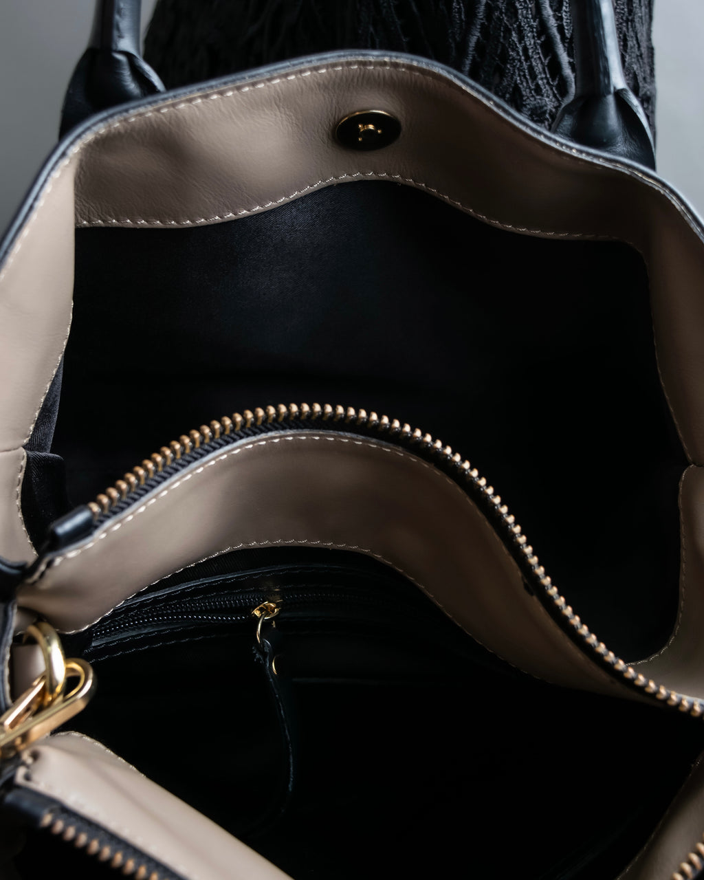 "GIANNI CHIARINI" High quality leather 2way shoulder bag