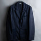 "COMME des GARCONS HOMME DEUX" Different material tailored jacket