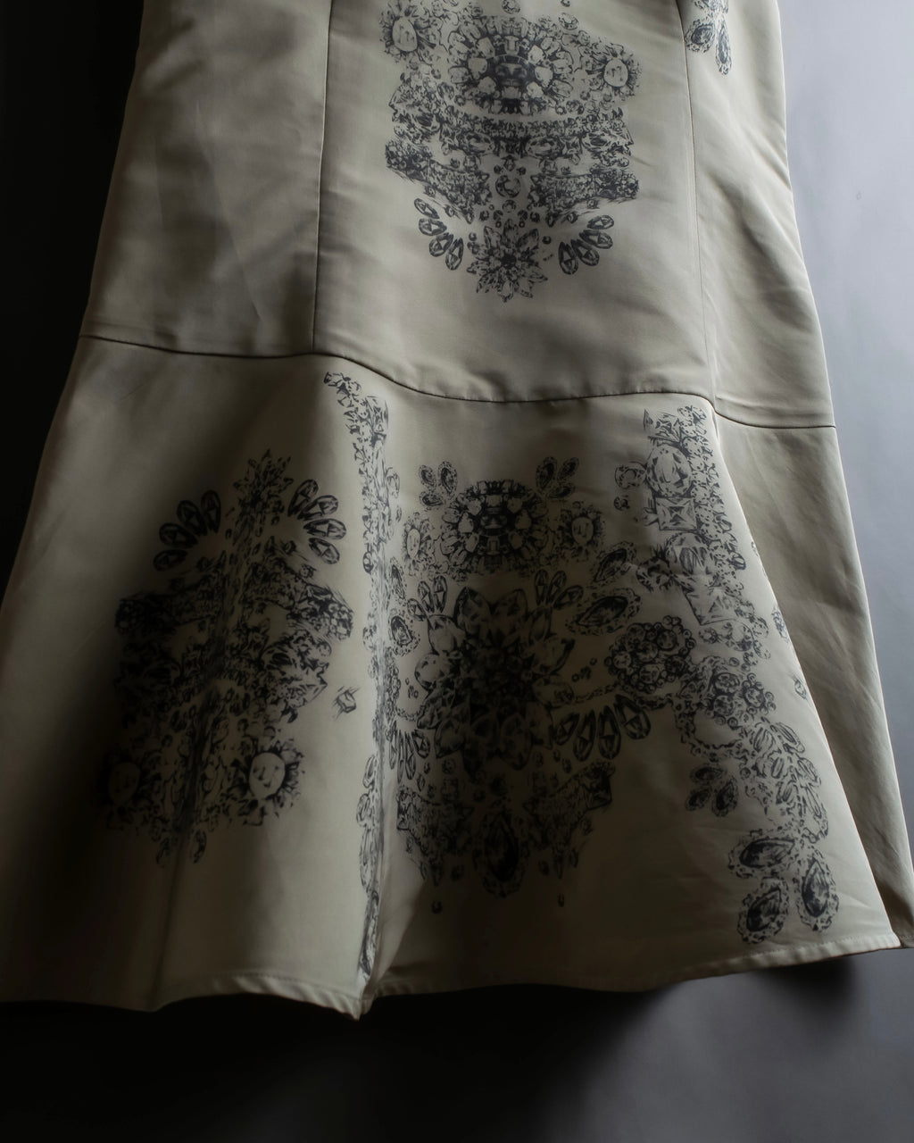 "RED VALENTINO" Baroque print sleeveless dress