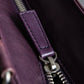 "JEAN PAUL GAULTIER" Horizontal star＆moon chain design purple leather bag