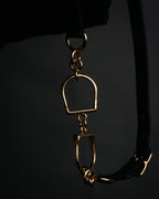 “HERMES“ 90’s Stirrup motif double tour bracelet