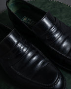 "GUCCI" 90’s classic leather penny loafers