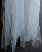 "COMME des GARCONS
COMME des GARCONS" Tulle docking strip processing T shirt