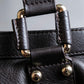 "Max Mara" Horizontal tuck design 2way leather bag