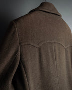 -SPECIAL- “GUCCI × ZAMASPORT” 1989–1994 Double Breasted Long Coat