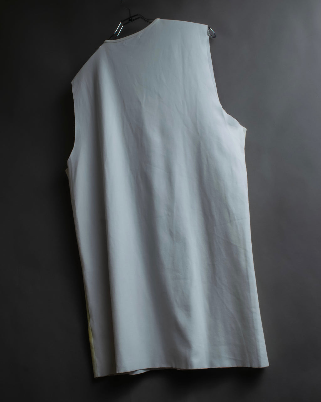 "RAF SIMONS" 13SS Surrealist face print sleeveless top