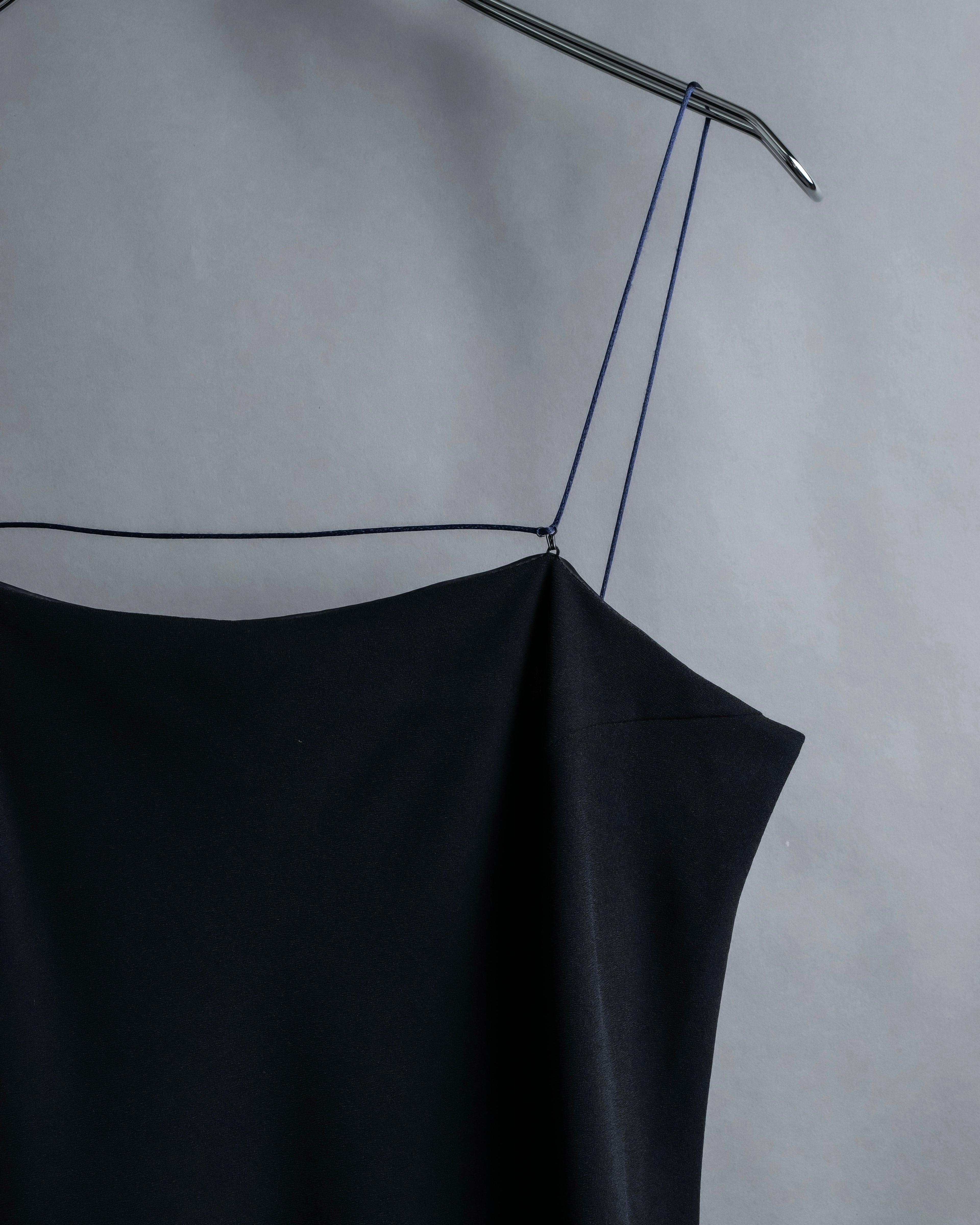 "BALENCIAGA" Piping material switching camisole
