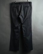 -MOOD MILLÉSIMES- 00’s pin-striped tailored dress trousers