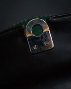 –SPECIAL– “GUCCI” 50’s-60’s Crocodile leather top handle bag