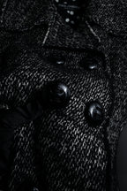 "Dolce & Gabbana" Double-breasted beautiful tweed long coat