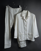 "CELINE" 90's-00's Macadam print pajama set up