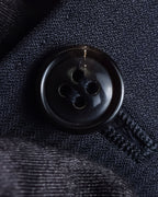 "GIORGIO ARMANI" Deep satin backed tailored wool vest