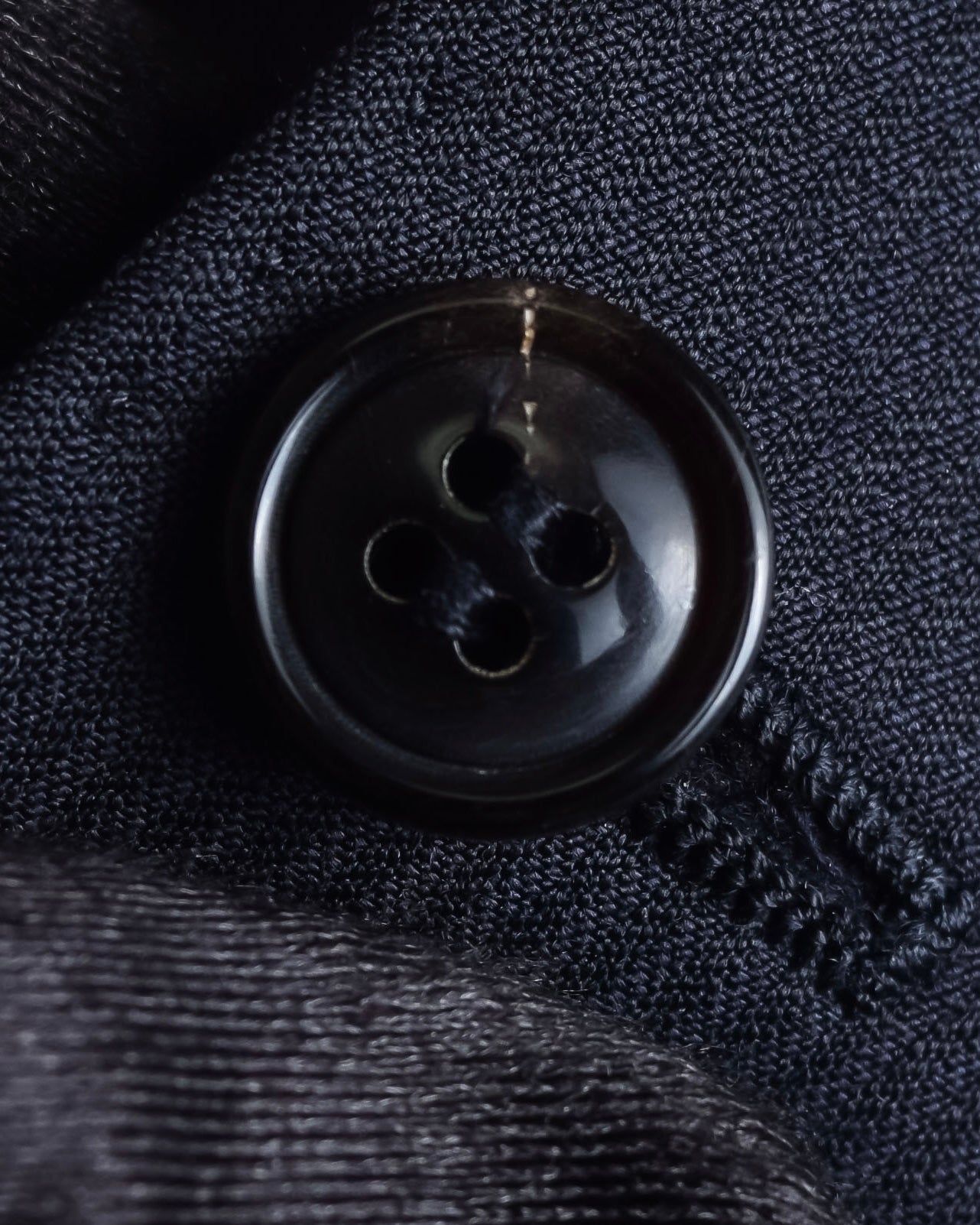 "GIORGIO ARMANI" Deep satin backed tailored wool vest