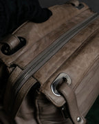 "BALENCIAGA" Three-way chain leather shoulder bag