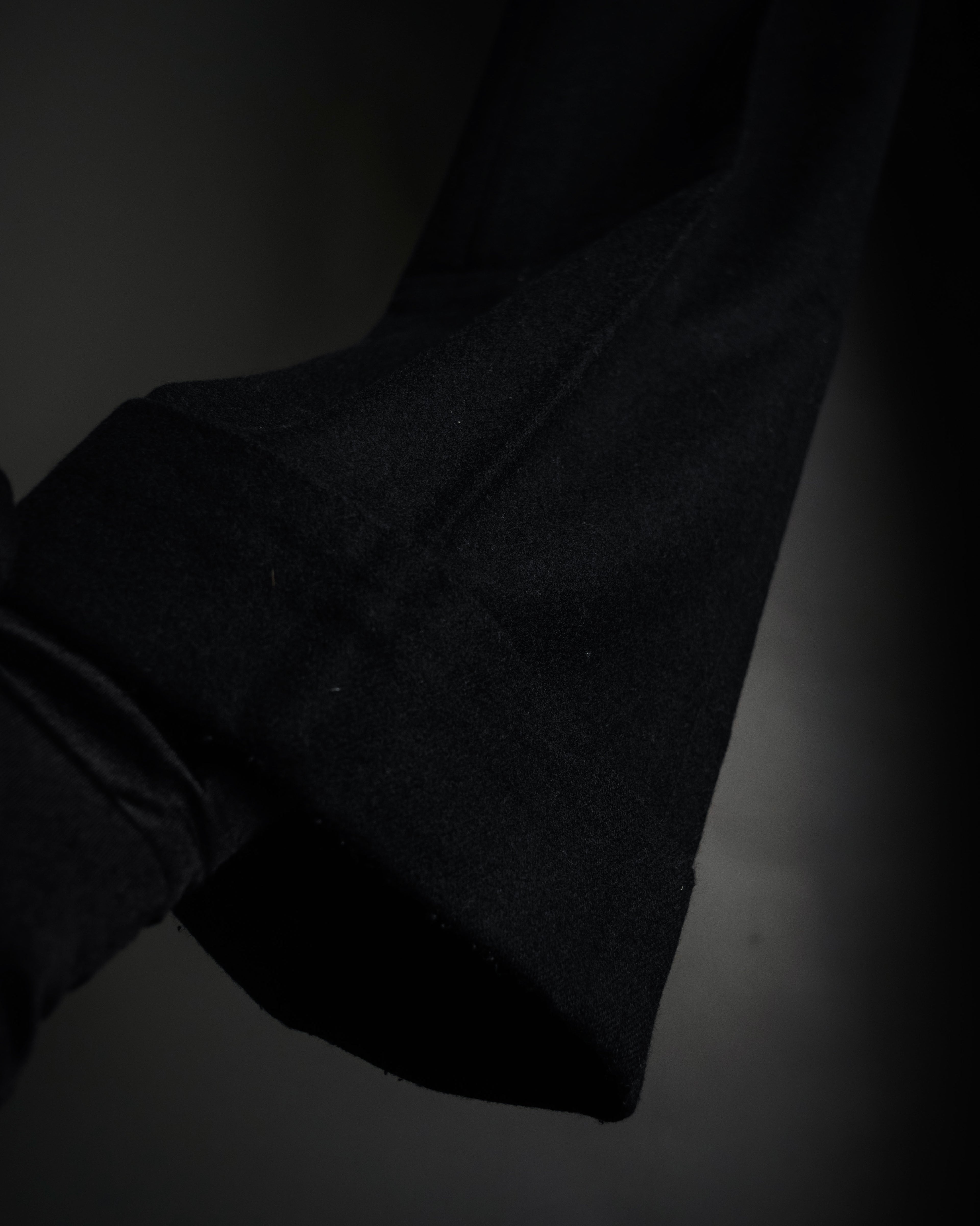 “JUNYA WATANABE COMME des GARÇONS” 2003 AW Structured wool melton wide trousers