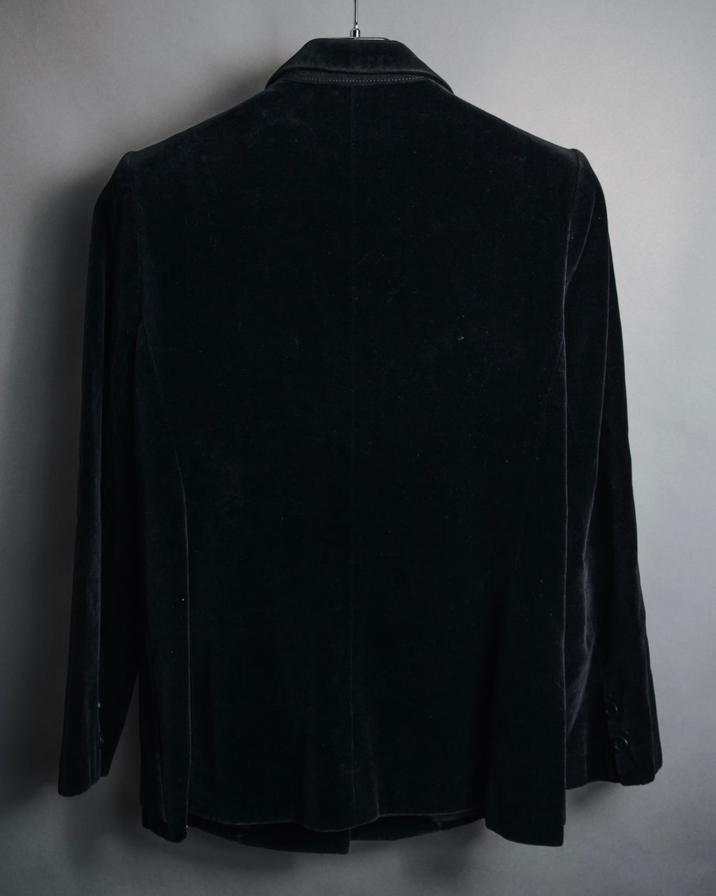 "Christian Dior" 80’s-90’s Silk velvet power tailored jacket