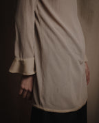 "Christian Dior" 90’s sculptural mesh-knit tunic