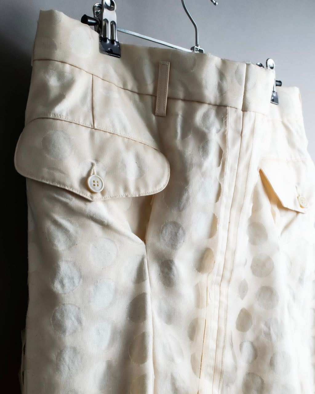 "MAISON MARGIELA" 20SS Polka dot tulle layered skirt