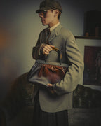 -SPECIAL- "GUCCI" 90's-00's Gathered leather top handle handbag