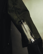 -SPECIAL- "COMME des GARÇONS HOMME" 03AW Asymmetric zip long coat