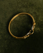 "CHARRIOL" 90's-00's Vintage PVD gold and steel cable link bangle