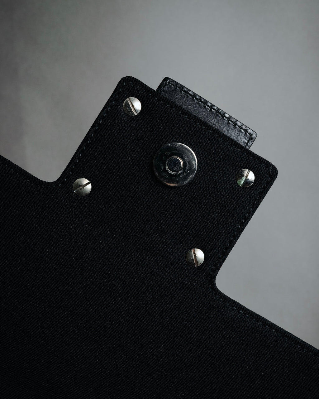 "Salvatore Ferragamo" 90’s-00’s Archive shoe embossed leather shoulder bag