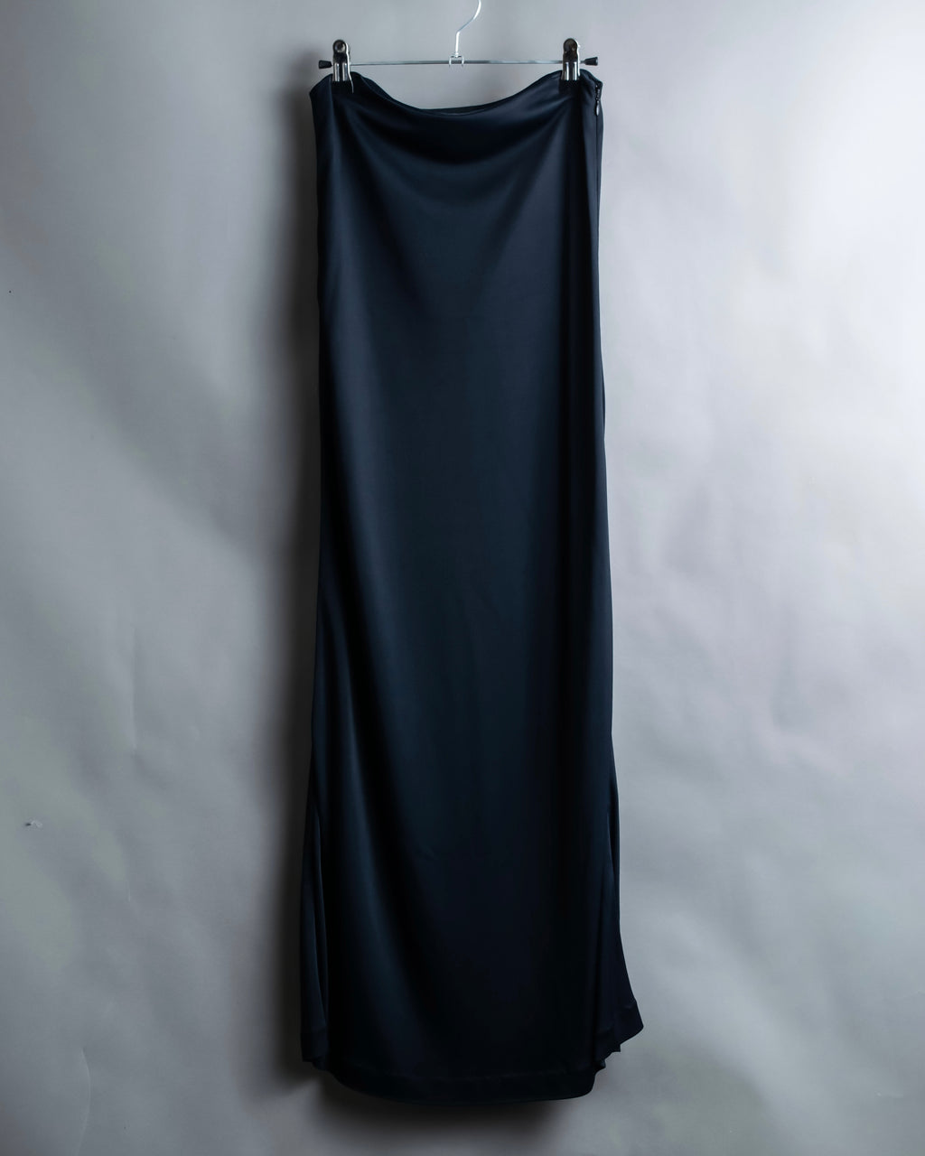 "GUCCI" Maxi-length glossy rayon skirt