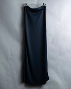 "GUCCI" Maxi-length glossy rayon skirt