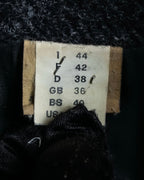 "Vintage fur collar chester coat"