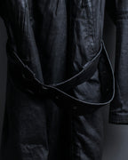 "JEAN PAUL GAULTIER" Firm finish double-zip belted mid-length coat