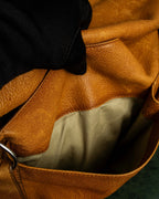 "MAISON MARGIELA" 12SS over flap design leather shoulder bag